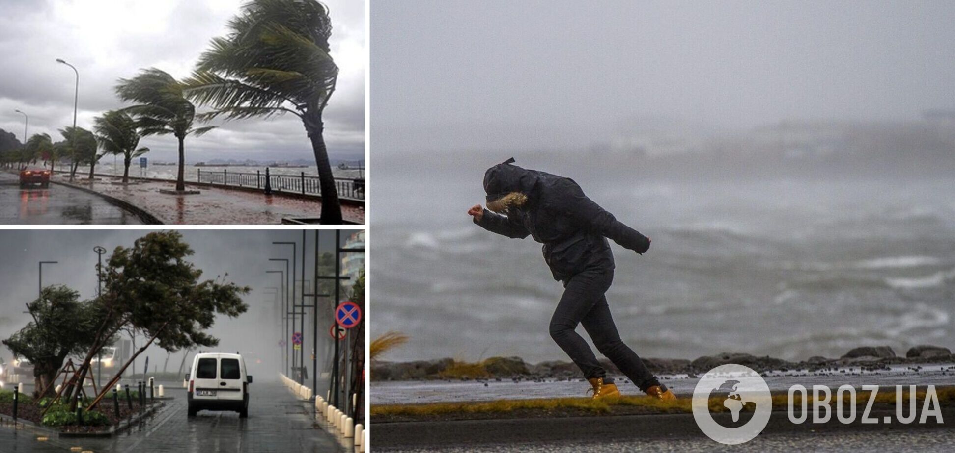 В Анталії жінкам нижче 160 см заборонили виходити на вулицю через шторм: мережа вибухнула іронічними коментарями