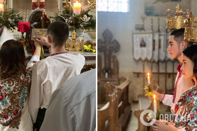 20-летний победитель 'Голоса страны' Роман Сасанчин обвенчался с женой: она объяснила, почему влюбленные дольше года решались