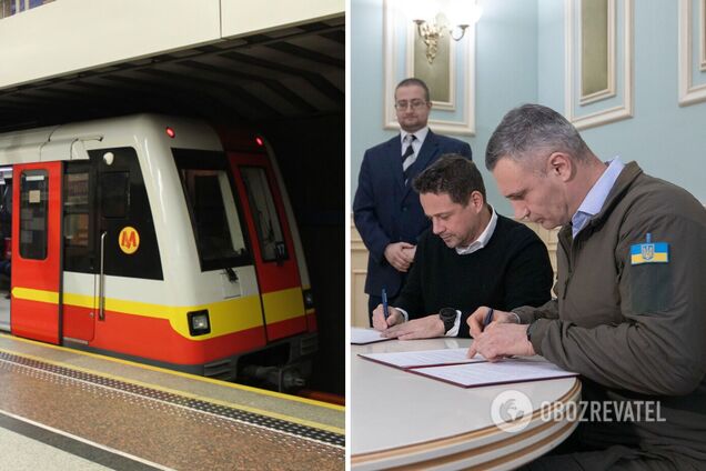 Київ отримає 60 вагонів метро