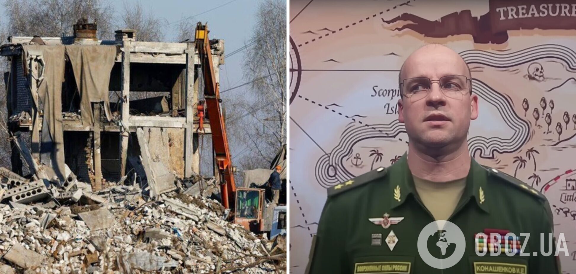 'Отравились ракетой': звезда 'Квартала' высмеял ложь Конашенкова в новой пародии, напомнив о 'хлопке' в Макеевке. Видео