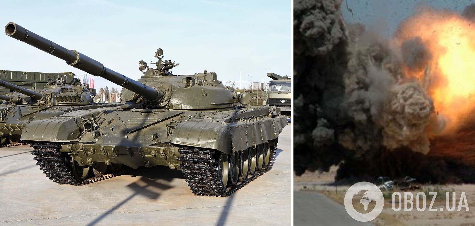 В России во время ремонта танка Т-72 сдетонировал боезапас