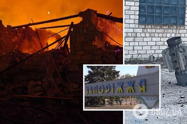 Оккупанты утром нанесли удар по Запорожью: попали на территорию одного из предприятий