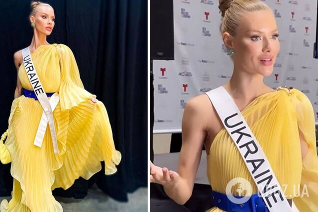 Вікторія Апанасенко готується до фіналу: на 'Міс Всесвіт' захопилися вбранням українки у кольорах прапора. Фото