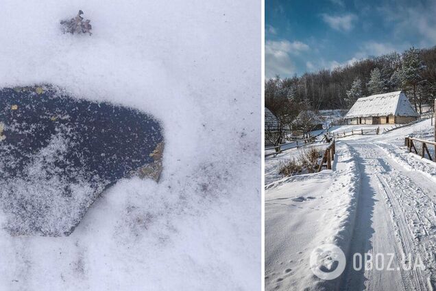 Під час ворожої атаки на Київ уламки ракети впали на територію Музею Пирогово. Фото