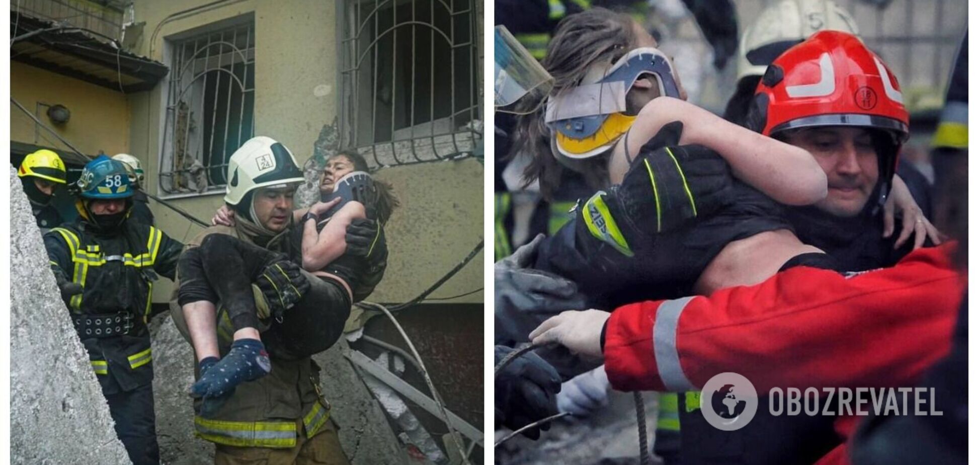 Із-під завалів будинку у Дніпрі врятували жінку, яка кричала про допомогу. Фото і відео