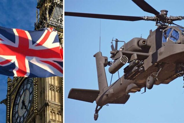 Великобритания отправит в Украину вертолеты Apache