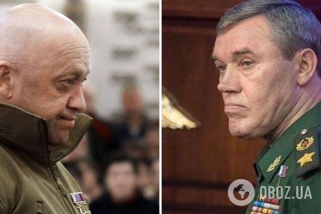 Ненавидять один одного: у ЗСУ розповіли про протистояння Пригожина і Герасимова