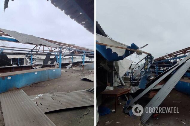 У Бєлгородській області відбулася 'бавовна' на ринку в Шебекіно: фото і відео