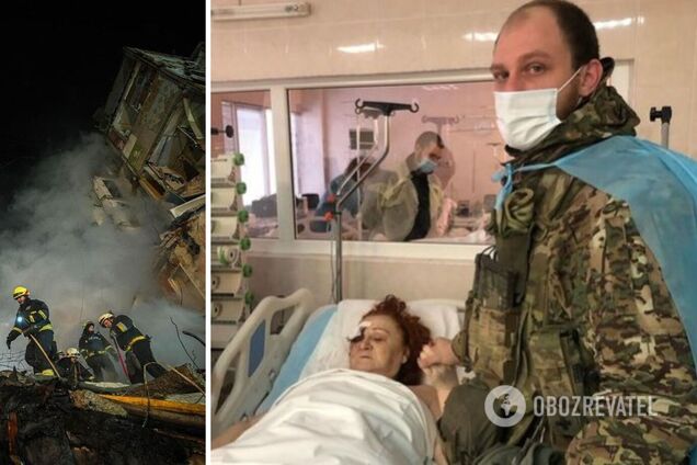 Воїн примчав із Бахмута у Дніпро, де під час ракетної атаки постраждала його мати