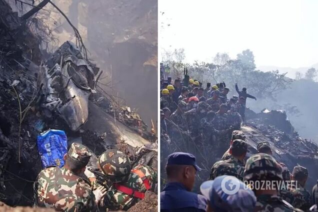 Пассажир разбившегося в Непале самолета успел снять видео за секунды до смерти. 18+