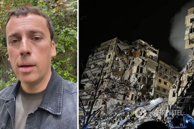 Галкин отреагировал на террористический удар по многоэтажке в Днепре