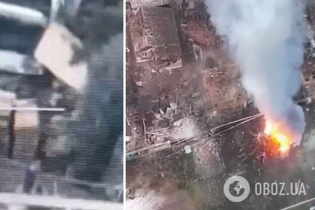 Четвертый сегодня: украинские военные показали, как уничтожили склад боеприпасов оккупантов в Соледаре. Видео