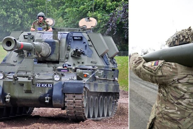 Великобритания передала Украине САУ AS-90
