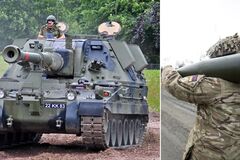 Великобритания передала Украине САУ AS-90
