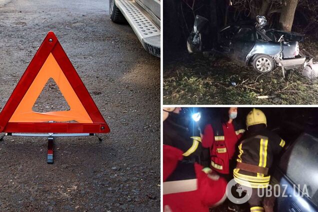 Пострадавшего водителя госпитализировали в больницу