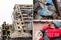 Кількість жертв ракетного удару по Дніпру зросла до 45: серед загиблих – 6 дітей. Фото