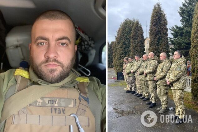 Залишились вагітна дружина та маленький син: у Львові попрощалися з прикордонником, який загинув на Донбасі. Фото