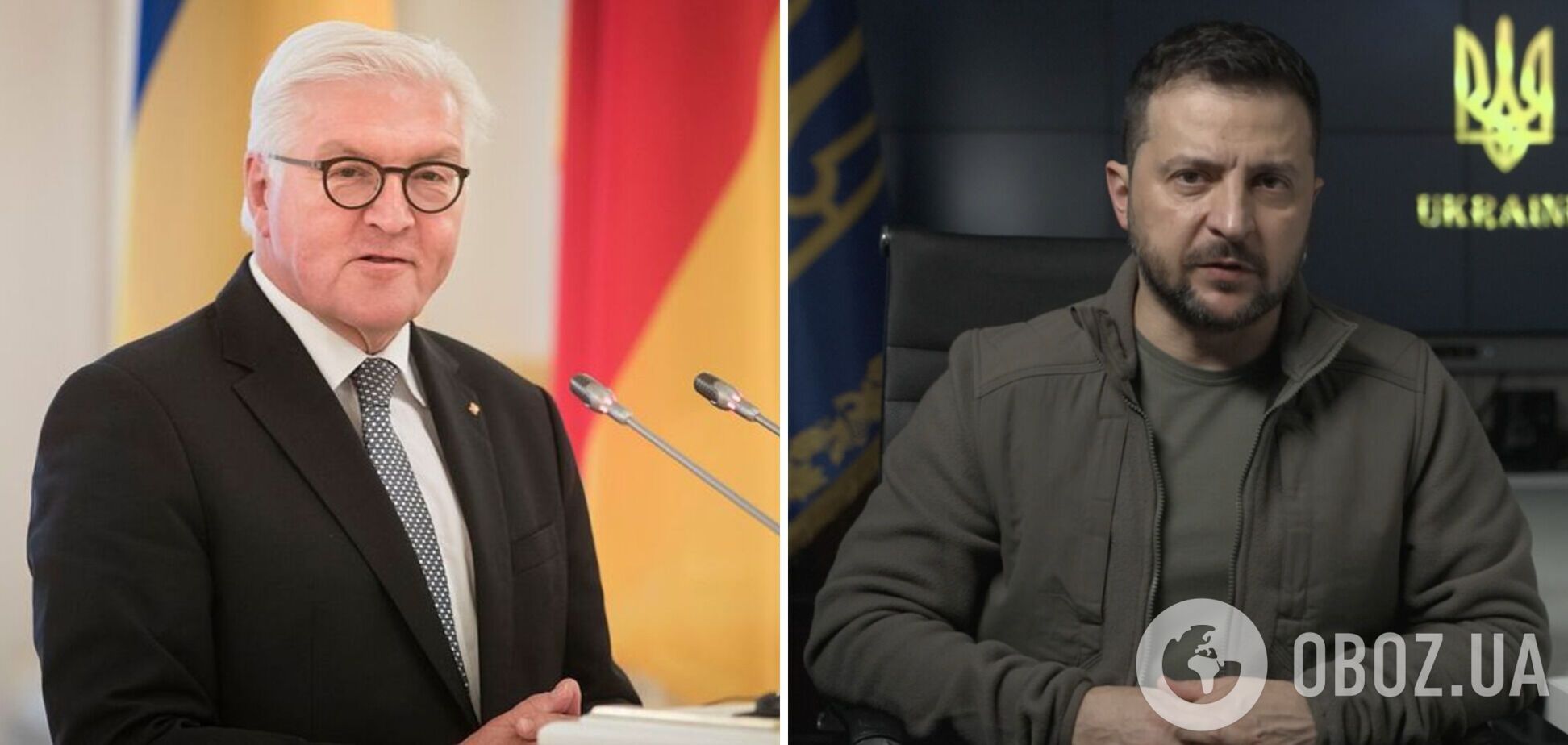 Зеленський провів переговори з президентом ФРН Штайнмаєром: головна тема – допомога Україні у боротьбі з агресором. Фото