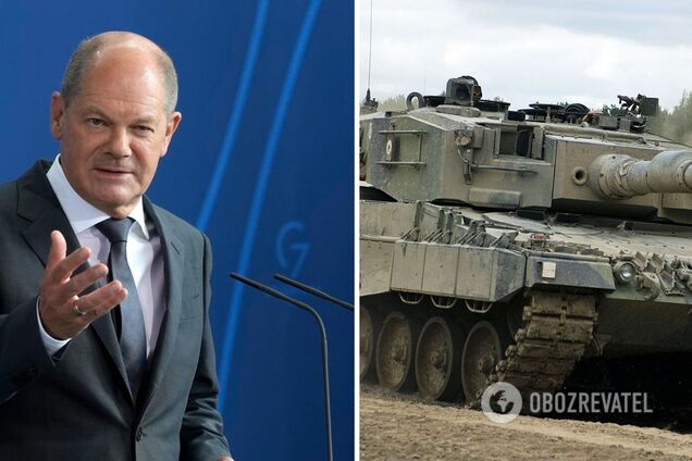 У Німеччині підрахували, скільки танків Leopard могла б передати Україні, однак Шольц не поспішає діяти – Spiegel