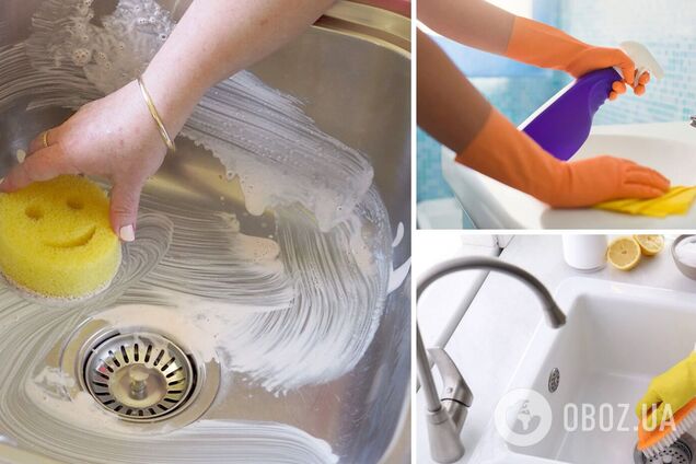 Чим відмити раковину від нальоту і жовтизни: перевірені способи