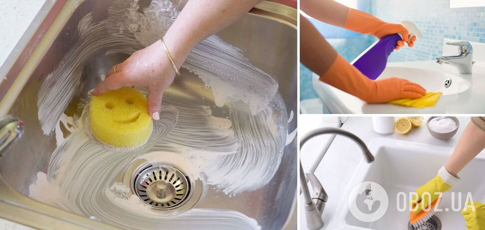 Чем отмыть раковину от налета и желтизны: проверенные способы