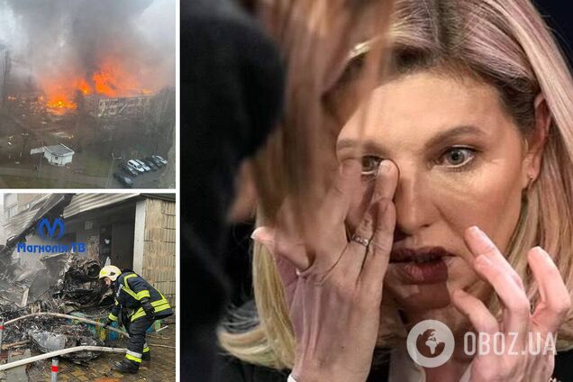 Зеленська розплакалася перед виступом у Давосі через трагедію в Броварах: на форумі вшанували пам'ять загиблих. Фото