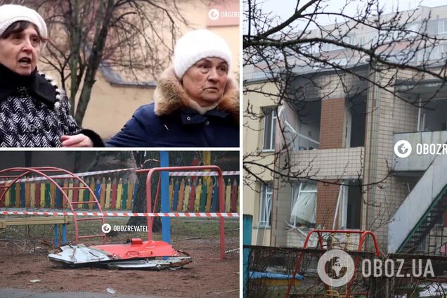 Горів у повітрі, можливо, його хотіли посадити на стадіоні: очевидці розповіли про катастрофу в Броварах. Відео