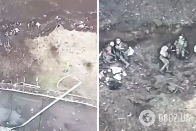 ВСУ 'демобилизовали' в Соледаре сразу 15 оккупантов: победители конкурса фигурного лежания в окопе. Видео