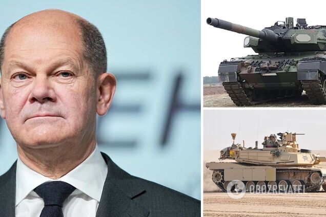 Шольц заявил о готовности передать Украине танки Leopard 2, но при передаче американцами Abrams – Süddeutsche Zeitung