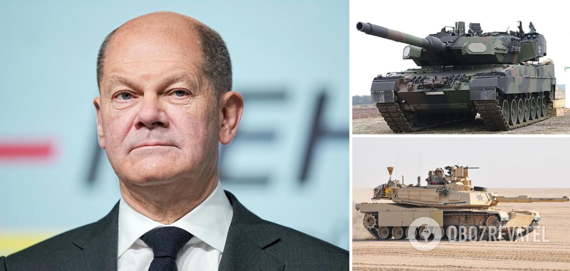 Шольц заявив про готовність передати Україні танки Leopard 2, але за умови передачі американцями Abrams – Süddeutsche Zeitung