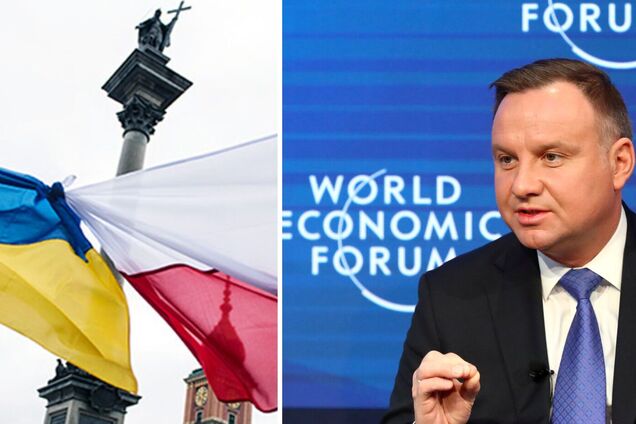 'За несколько недель или месяцев мы поймем, выживет ли Украина': Дуда в Давосе призвал усилить военную помощь ВСУ