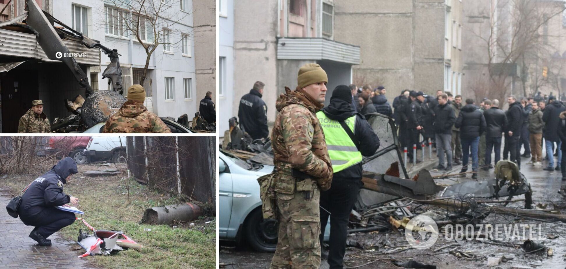 На месте происшествия работают спасатели, полиция и врачи