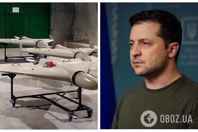 Зеленський заявив, що Росія готується застосувати проти України черговий пакет іранських дронів