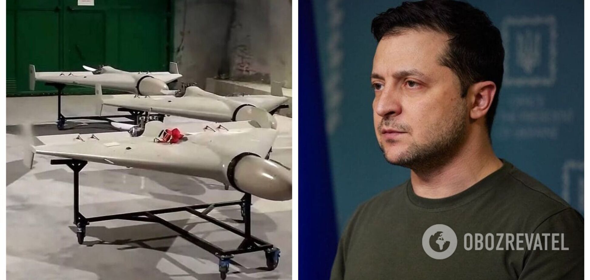 Зеленский заявил, что Россия готовится применить против Украины очередной пакет иранских дронов