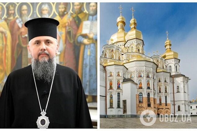 Митрополит Епіфаній провів богослужіння в Києво-Печерській лаврі з нагоди Водохреща. Відео