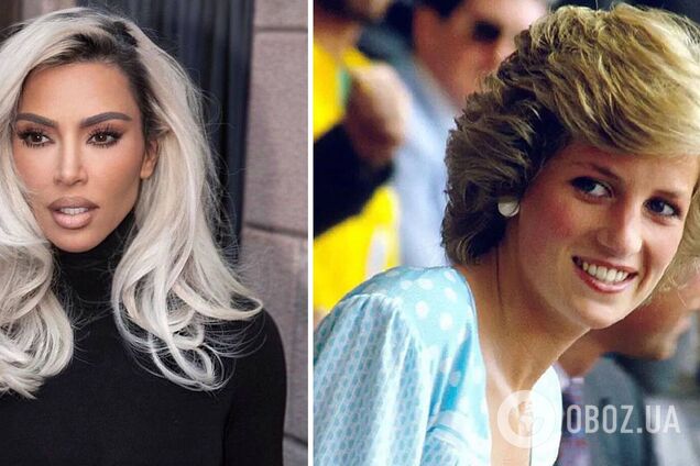 Кім Кардаш'ян купила знаменитий хрест з діамантами принцеси Діани. Фото