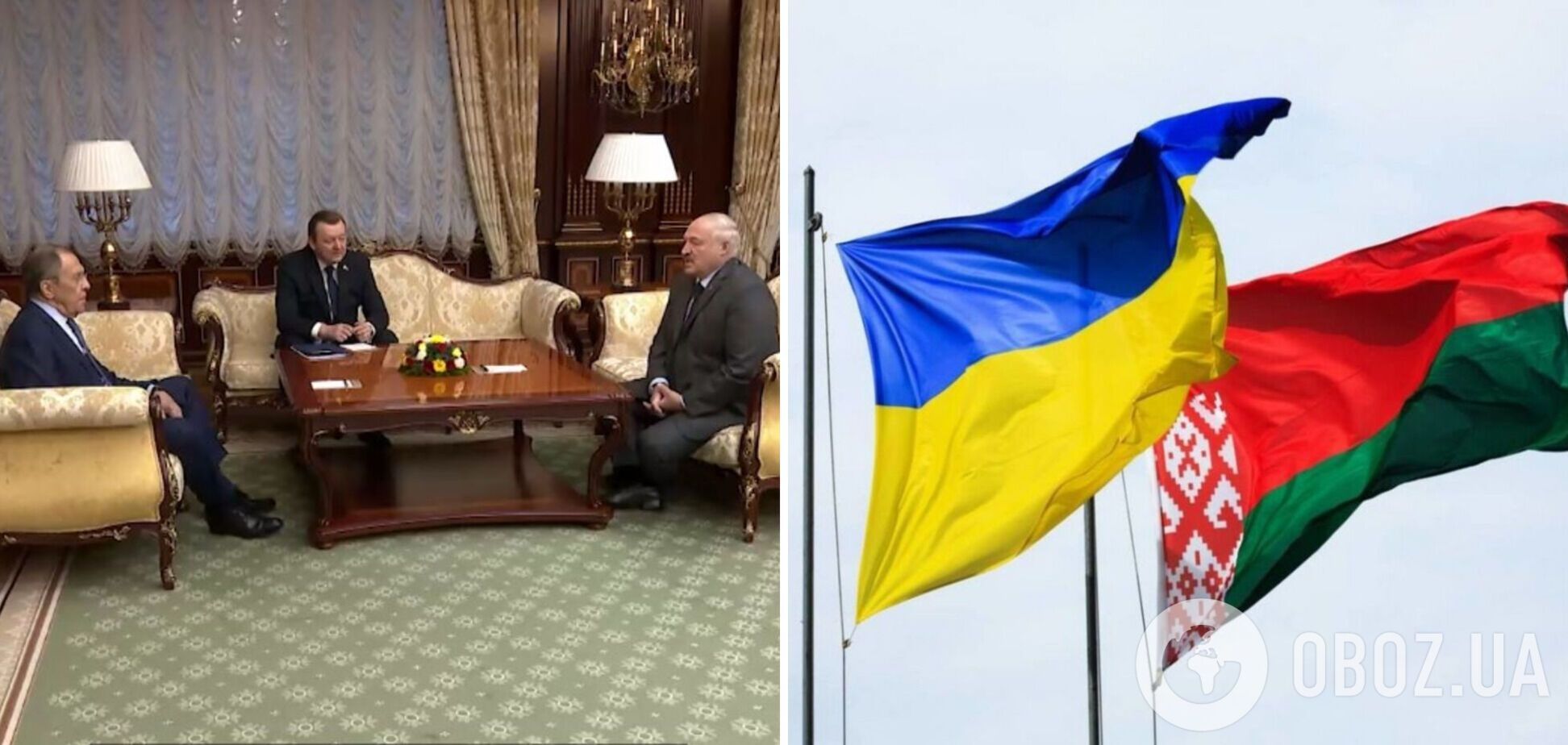 Лукашенко на зустрічі з Лавровим зробив цинічну заяву про Україну