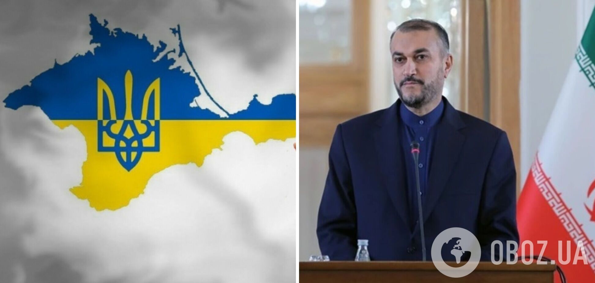 В Ірані заявили про підтримку суверенітету України та визнання Криму й Донбасу українськими