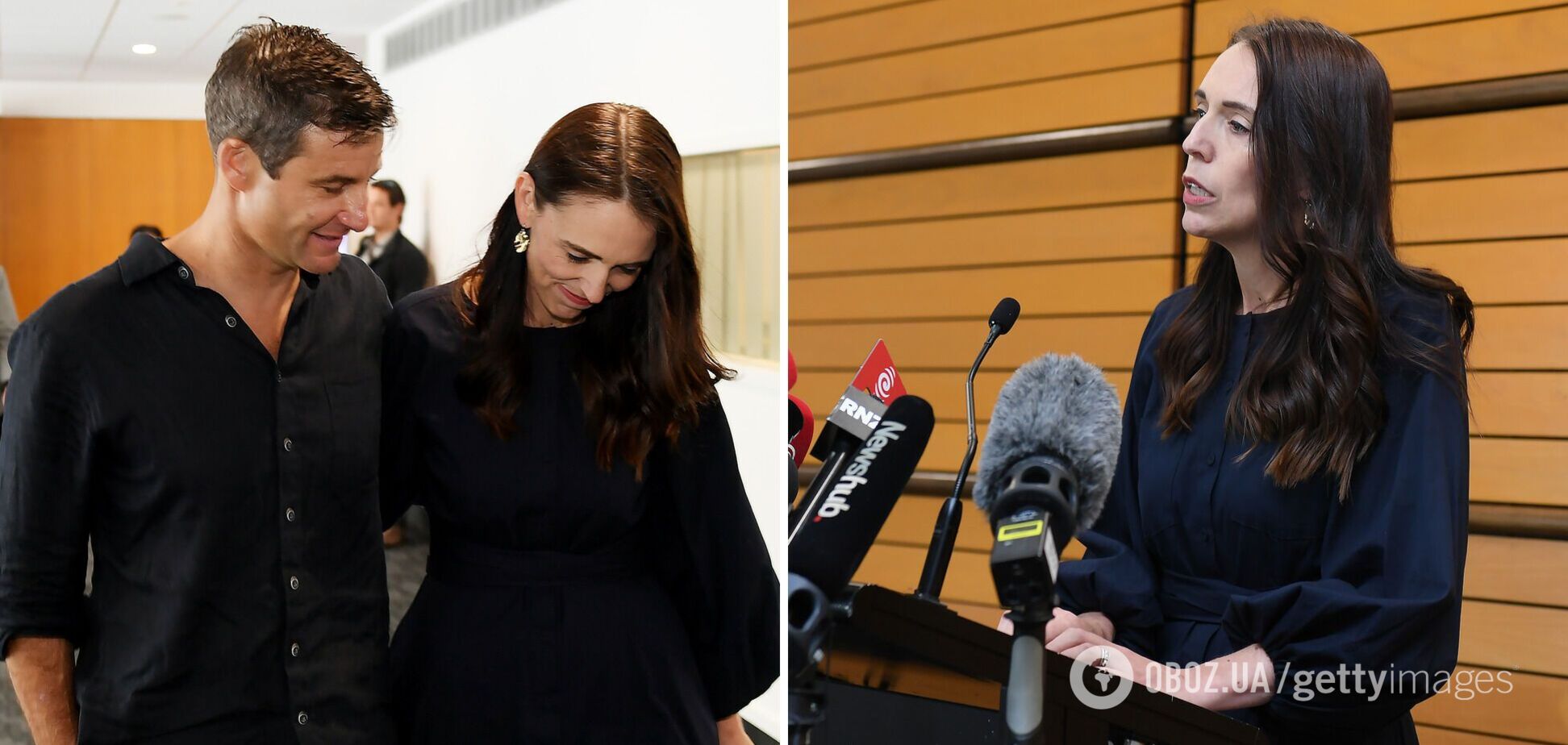 Премьер Новой Зеландии предложила парню пожениться во время своей речи по случаю увольнения