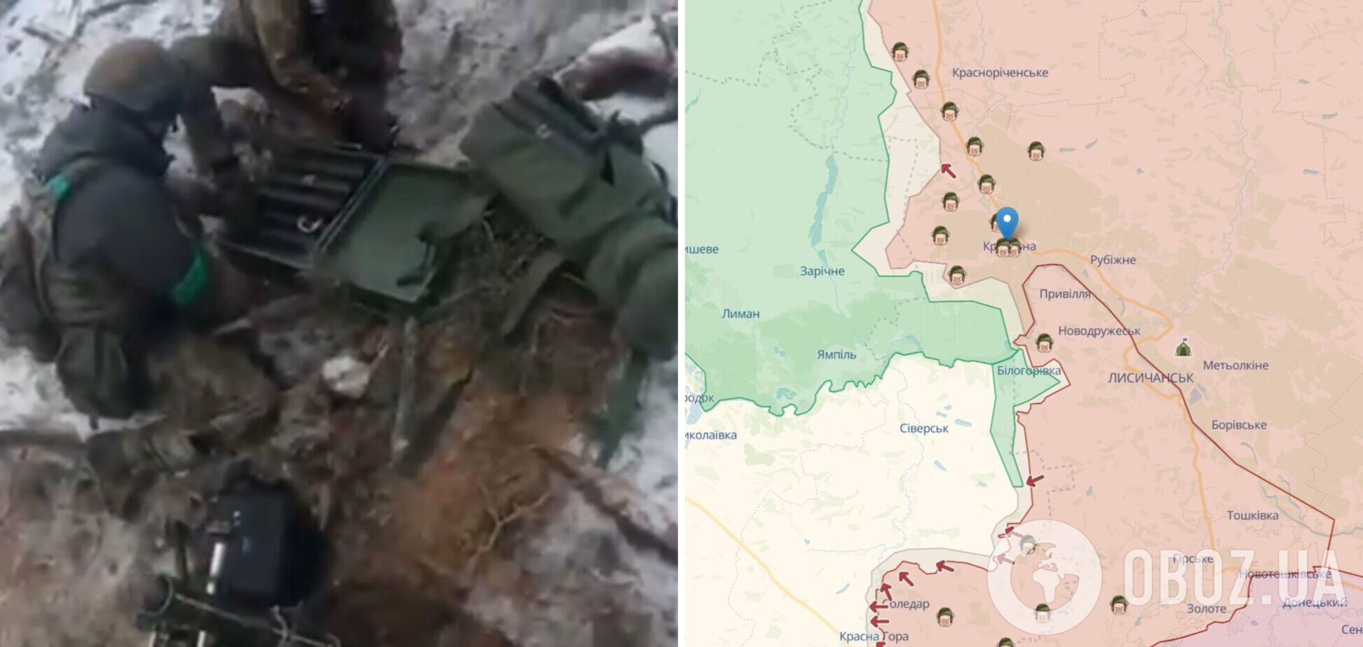Воины ССО дали бой российским захватчикам в районе Кременной: по врагу работали из минометов. Видео