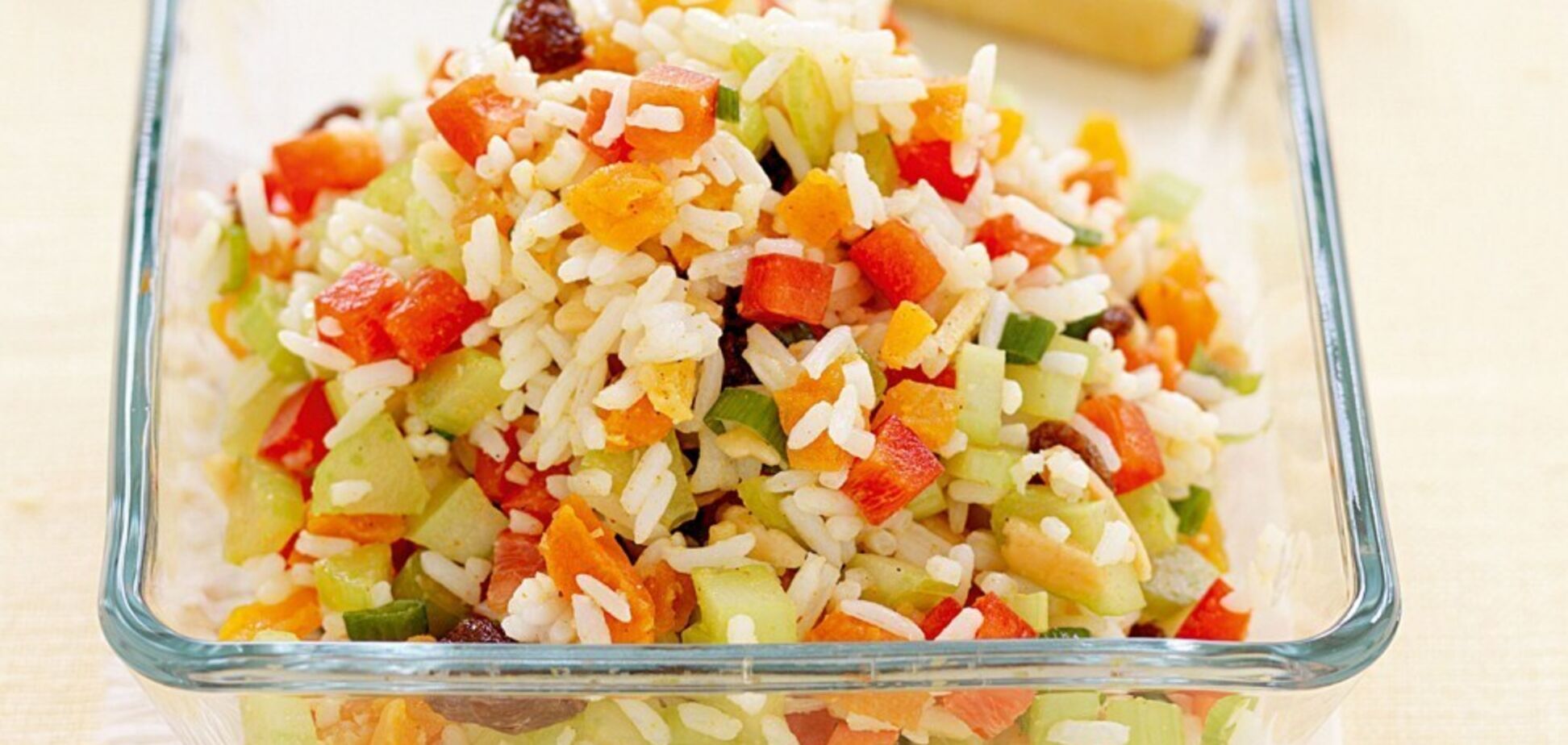 Рецепт рису з овочами