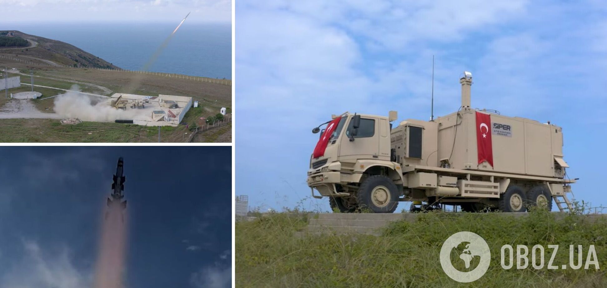 У Туреччині пройшли випробування власної системи ППО SIPER. Відео