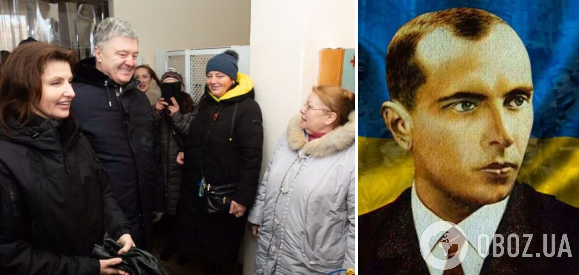 'Усе, що треба знати про українську єдність': Порошенко у Херсоні заспівав 'Батько наш Бандера' з волонтерами