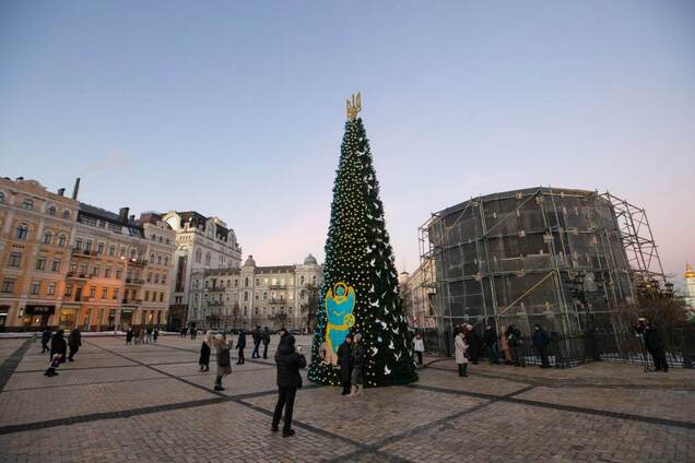 Главная новогодняя елка Украины