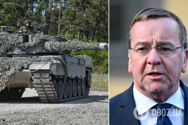Немецкие Leopard 2 могут уехать в Украину и без американских Abrams, – министр обороны ФРГ