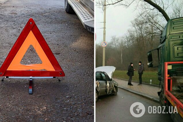 Авария произошла на улице Заболотного