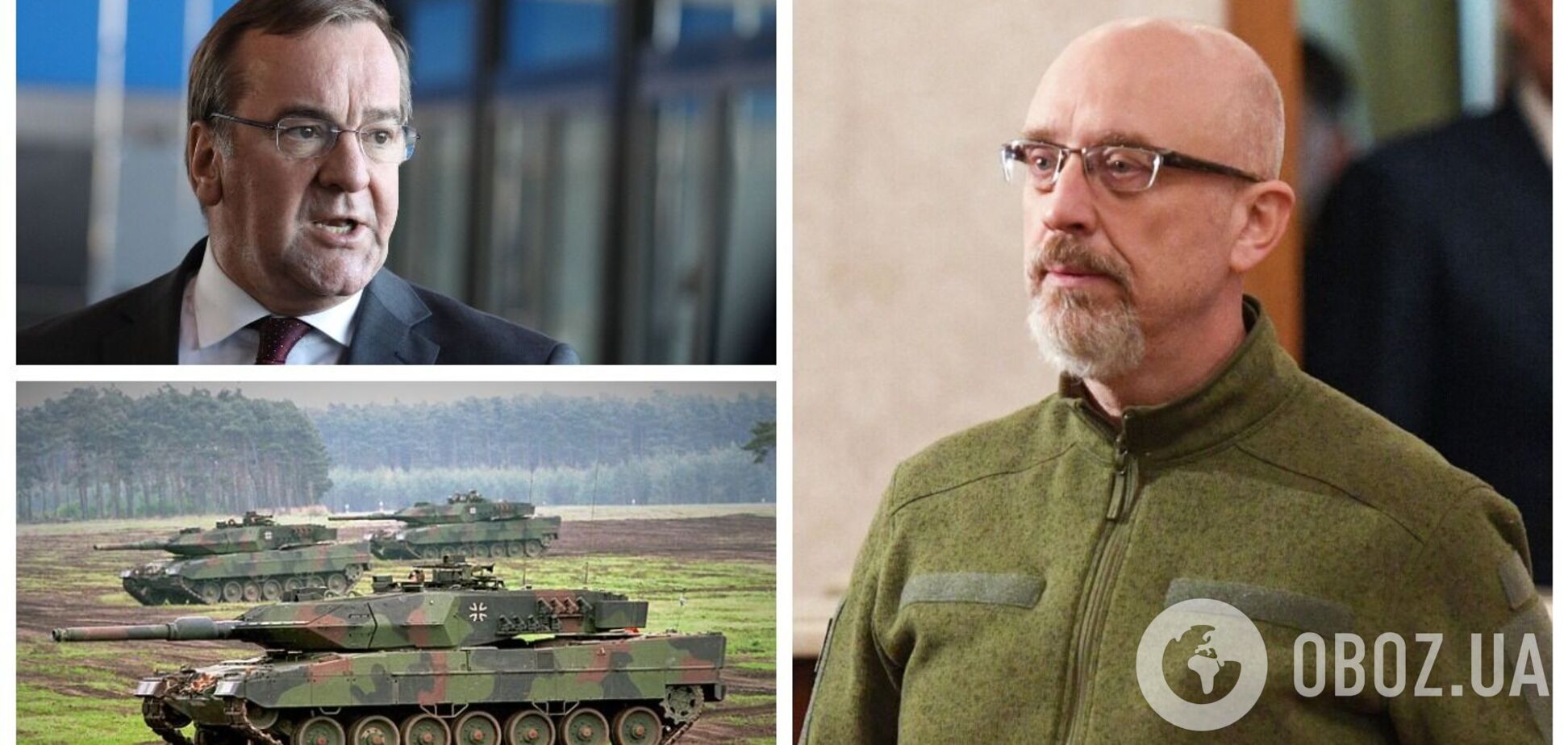 Резніков заявив про відверту розмову із міністром оборони Німеччини про танки Leopard 2