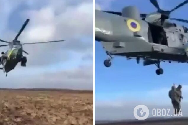 'Это мощное усиление для ВМС': Резников показал вертолет Sea King, который Украина получила от Британии. Видео