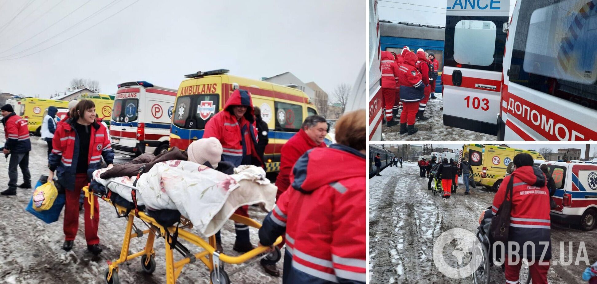 Задействовали 26 'скорых': произошла самая большая медэвакуация больных из Херсона на Львовщину. Фото