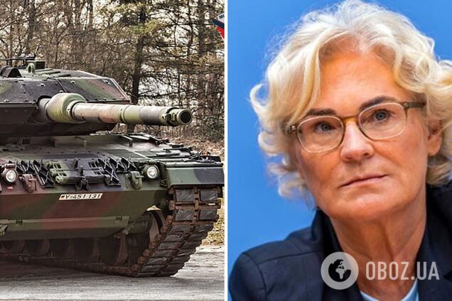 Ламбрехт за неделю до отставки запретила проверку запасов танков в Германии: СМИ раскрыли громкие детали